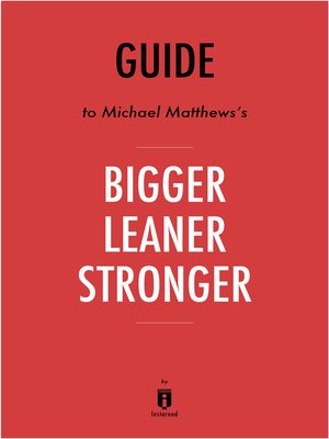 cover image of Summary of Bigger Leaner Stronger